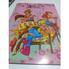 Gıpta Winx Li /a4/ Kareli Defter 60YP