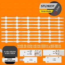 Uravas Store Beko Uyumlu 63,2 cm Tv LED Bar