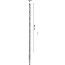 Esranın Dünyası Bosch 1x Pro Sds Plus-5x Kırıcı Delici Delme Ucu (Donatılı Beton, Beton, Ø 10,00 Mm, Professional Aksesuar Kırıcı Delici)