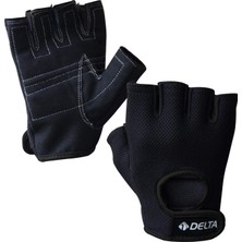 Esranın Dünyası Delta Force Extra Ağırlık Body Dambıl Halter Fitness Eldiveni, Siyah, Medium