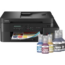 Esranın Dünyası Brother Inkbenefit Tank DCP-T830DW 3'ü 1 Arada Çok Fonksiyonlu Yazıcı Renkli Mürekkep Püskürtmeli Yazıcı | Wlan, Dublex, Adf | Aşırı Yüksek Menzilli Mürekkep Seti Dahil
