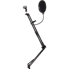 Esranın Dünyası Lastvoice NB40 Pro Mikrofon Standı + Ps-01 Pop Filter (50X50 Büyük Boy)