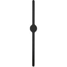 Esranın Dünyası Saral Çizgili Mat Siyah Dolap Çekmece Kulp 1184 mm Uzun Kulp Modern Dayanıklı Tasarım