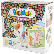 Esranın Dünyası Playmais Mosaıc Dream Unicorn Yaratıcı Set, 5 Yaşından Büyük Çocuklar Için, 2.300'DEN Fazla Adet ve Tek Boynuzlu Atlı 6 Mozaik Yapışkan Resim, Yaratıcılık ve Ince Motor Becerilerini Teşvik Eder, Doğal