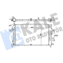 Esranın Dünyası Kale Su Radyatörü Al/pl/brz Opel Astra H 1.3-1.7-1.9 Cdti 04, Zafira 1.7, 1.9 Cdti 05 Kal 371300