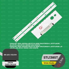 Uravas Store Samsung Uyumlu 53,1 cm Tv LED Bar