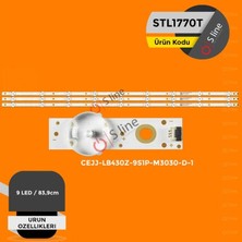 Uravas Store Philips Uyumlu 83,9 cm Tv LED Bar