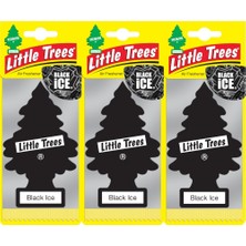 Esranın Dünyası Car Freshner Little Trees Oto Kokusu 3'lü Siyah Buz