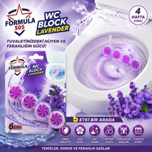 Tri Stax 4'lü Wc Blok - Lavanta Kokulu - 2 Adet - 6 Etkili - 200 gr