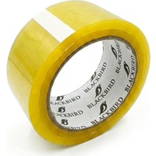 Esranın Dünyası Blackbird 45MM x 100 Metre Şeffaf Ambalaj Çözümü - Güçlü Yapışkanlı Koli Kapama ve Paketleme Rulosu (2)
