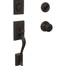 Esranın Dünyası Schlage Addison Handleset Georgischen Düğme, Iç, F60 Add 716 Geo