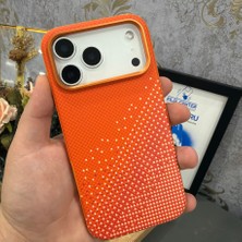17 Pro Max Kamera Çerçeve Korumalı Arka Taraf Karbon Görünüm Kılıf