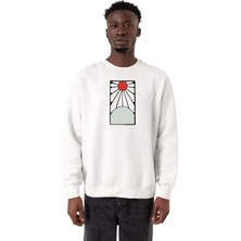 Esranın Dünyası Tshirthane Demon Slayer Anime Crest Earring Demon Beyaz Erkek 2ip Sweatshirt P20749S3250, L