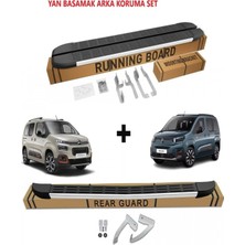 DBC Online Berlingo Yan Basamak ve Arka Koruma Set 2019 2020 2021 2022 2023 2024 2025 2026