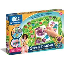 Esranın Dünyası Clementoni 18716 Idea-Parıltılı 3D Gem Çıkartma, Elmas Kit, 7 Yaşından Büyük Çocuklar Için Yaratıcı Oyuncak, Hediye Seti
