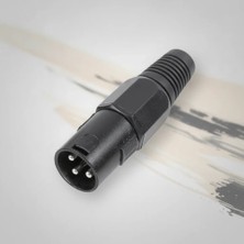 Uravas Store 3 Pin Erkek Xlr Mikrofon Jack Konnektörü Premium Seri