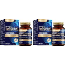 Plus A-Oxi Formula Glutathione + Astaxanthin 60 Tablet Takviye Edici Gıda (2 Paketi)