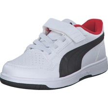 Esranın Dünyası Puma Reb-L Ac+ Ps Üniseks Çocuk Spor Ayakkabısı, Puma White Puma Black For All Time Red, 30 Eu