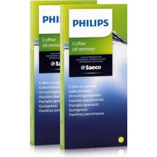 Esranın Dünyası Philips Saeco CA6704/10 Kahve Yağı Çözücü - 6 Tablet Her Biri 1,6 G (2'li Paket)