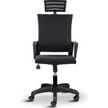 Rigel Ergonomik Ofis Koltuğu, Yükseklik Ayarlı Konfor Sistemi, Hareketli Başlık Desteği, Temiz