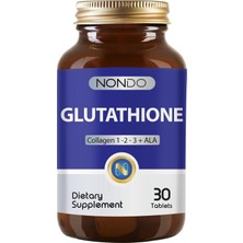 Glutatyon 30 Tablet Glutathione Kolajen 1-2-3 Alfa Lipoik Asit Bromelain Hyaluronik Asit