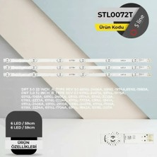Uravas Store Lg Uyumlu 32 Inç Tv LED Bar A Type B Type Drt 3.0 LED Bar Seti