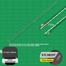 Uravas Store Lg Uyumlu 53,8 cm Tv LED Bar