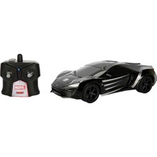 Marvel Kara Panter Black Panther Rc Lykan Hypersport 1:16 Uzaktan Kumandalı Araba 226001