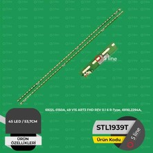 Uravas Store Lg Uyumlu 53,7 cm Tv LED Bar