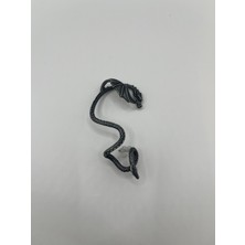 AG23 Tasarım Ejderha Sağ Kulak Rave Techno Tekno Earcuff Küpe