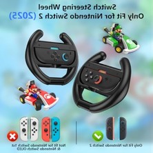 Esranın Dünyası Nintendo Switch 2 Joy-Con Için Ergonomik Yarış Direksiyonu, 2 Adet