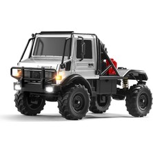 333 1/18 Mercedes Unimog U4000 4WD Rc Crawler Offroad Uzaktan Kumandalı Araba Arazi Aracı Model Ca