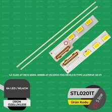 Uravas Store Lg Vestel Uyumlu 47 Inç 60,4 cm Tv LED Bar