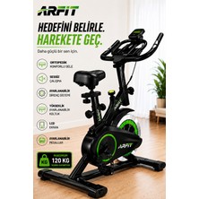 Arfit Kondisyon Bisikleti Spor Koşu Egzersiz Bisikleti Spin Bike Dikey Ev Bisikleti