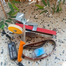 Hobitron Mini Bant Zımpara ve Polisaj Kılağı Makinesi 630×30 mm – Hız Ayarlı Çok Amaçlı Zımpara, Bileme ve Parlatma Cihazı
