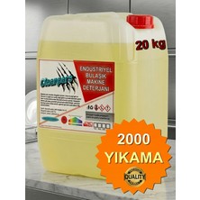 CleanPars Endüstriyel Bulaşık Makinesi Deterjanı 20 Kg - 2000 Yıkama - Endüstriyel Tipi Kullanım - Profesyonel Bulaşık Deterjanı