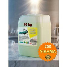 CleanPars Bulaşık yıkama maddesi 10 Kg - 250 Yıkama - Endüstriyel ve Ev Tipi Kullanım - Güçlü Yağ Çözücü - Profesyonel