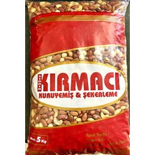 Düğün Kına Nişan Çerezi Lüks Beşli Karışım 5 kg Fındık Badem Kaju Yer Fıstığı Antep Fıst