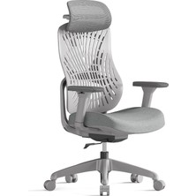 X150 Flexback Ofis ve Çalışma Sandalyesi Ayak Uzatmalı Gri