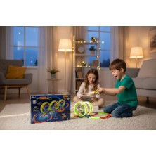 Renas Store SH40591 Şarjlı Fosforlu Racing Set 71 Parçalı
