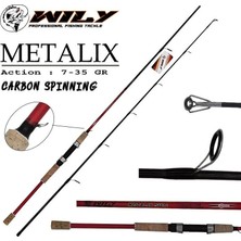 Wily Metalix 240 cm Spin Kamış 7-35 gr