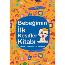 Renas Store Bebeğimin Ilk Keşifler Kitabı - Taşıtlar – Yiyecekler – Zıt Kramlar