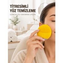 Su Geçirmez Titreşimli Yüz Temizleme Cihazı Yumuşak Silikon Cilt Bakım Fırçası - Lisinya