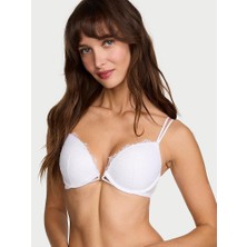 Victoria's Secret Gül Dantelli Push-Up Sütyen