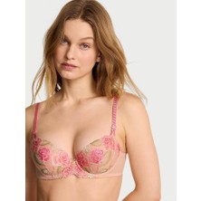 Victoria's Secret Sweet Melody Işlemeli Hafif Dolgu Destekli Demi Sütyen