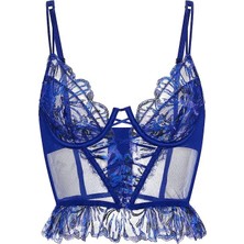 Victoria's Secret Işıltılı Çiçek Işlemeli Dekolteli Büstiyer