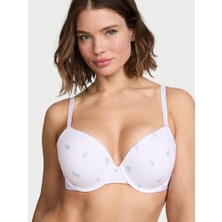 Victoria's Secret Perfect Shape Pamuklu Işlemeli Push-Up Sütyen