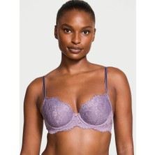 Victoria's Secret Dantelli Hafif Dolgu Destekli Klasik Toparlayıcılı Demi Sütyen