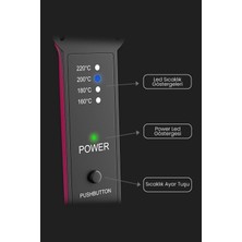 Gees Global Dempower Seramik Saç Düzleştirici Dp-08-K-P