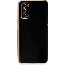 Gees Global Galaxy S20 Kılıf Volet Silikon - Siyah